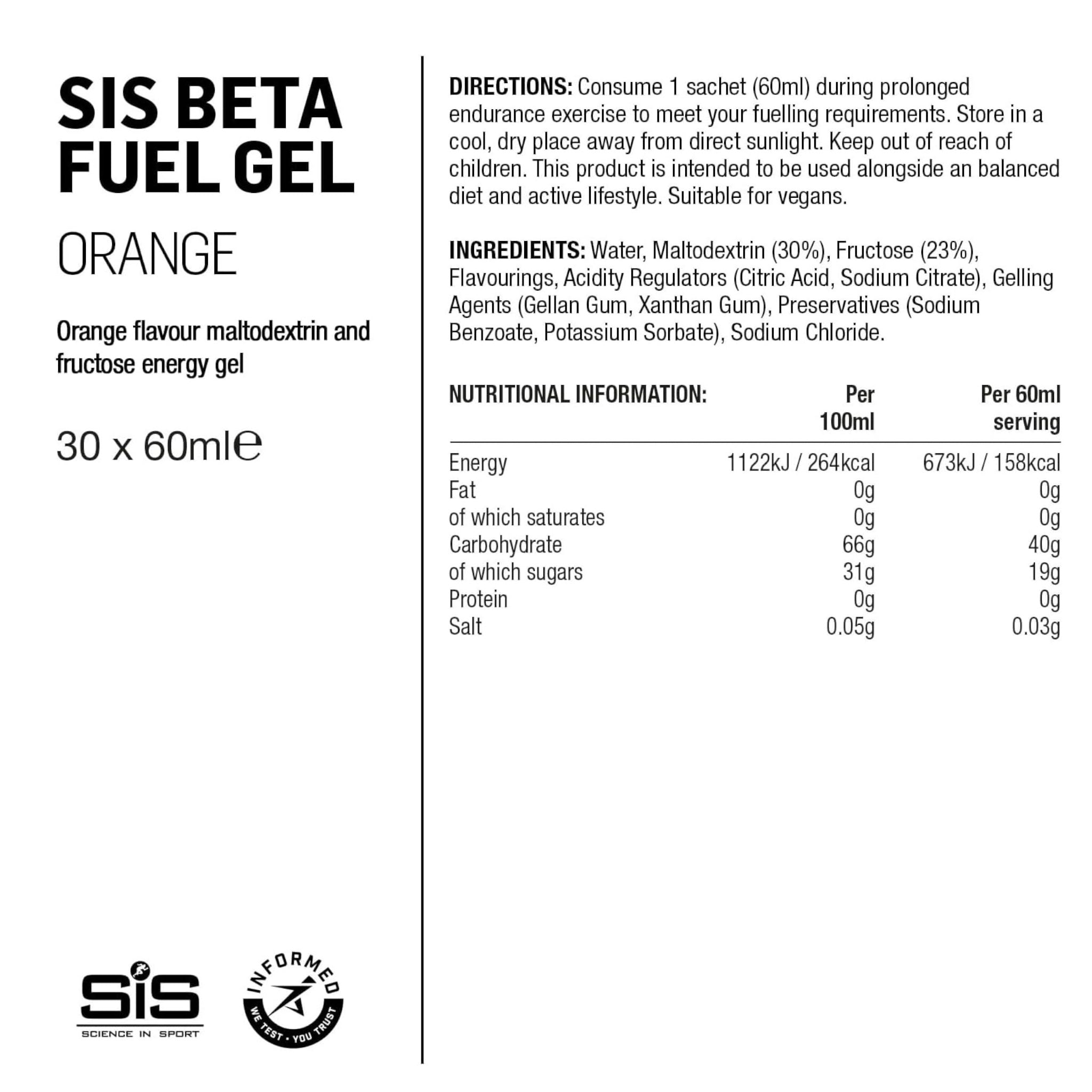 SiS Beta Fuel Gel