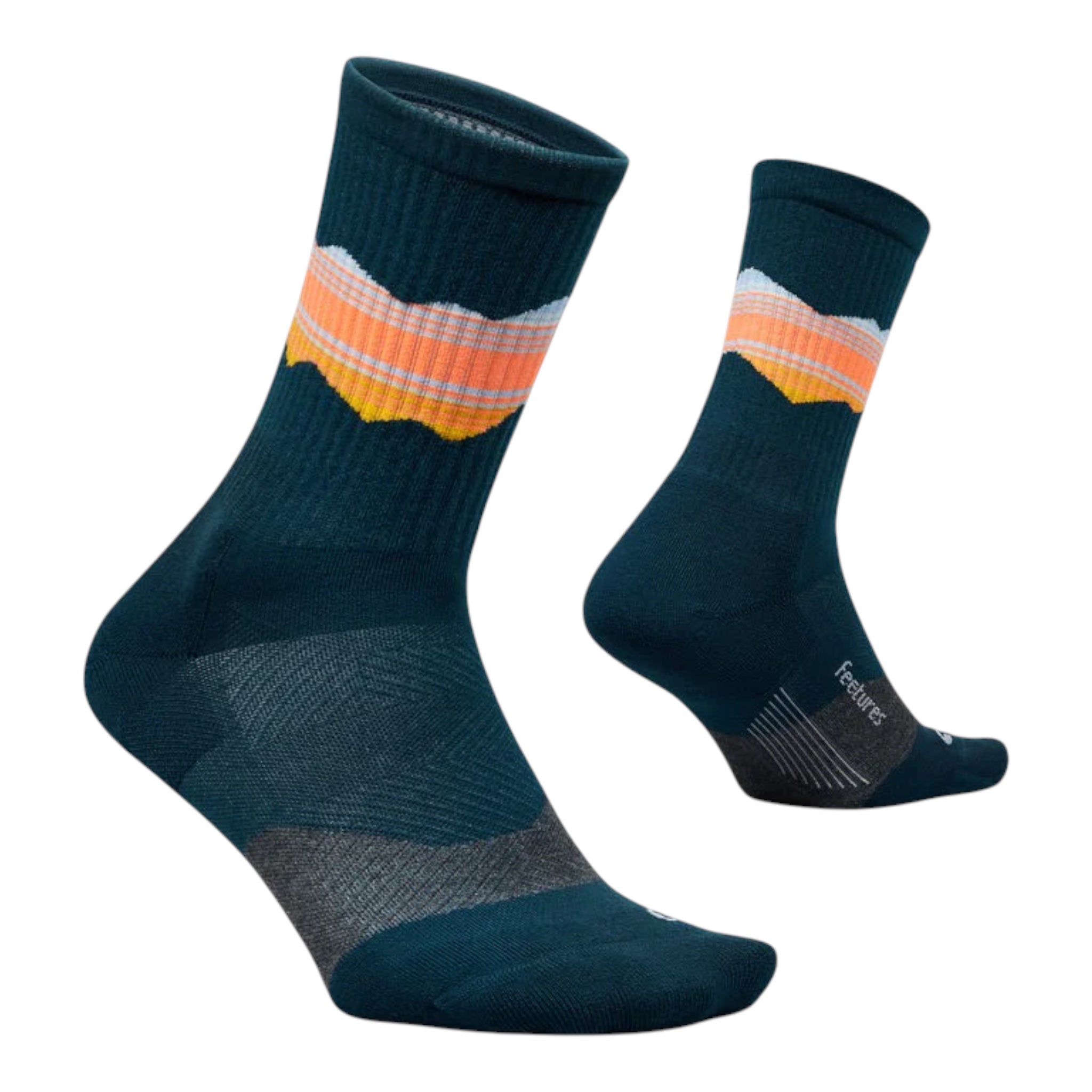 Feetures Elite Trail Max Cushion Mini-Crew Socks