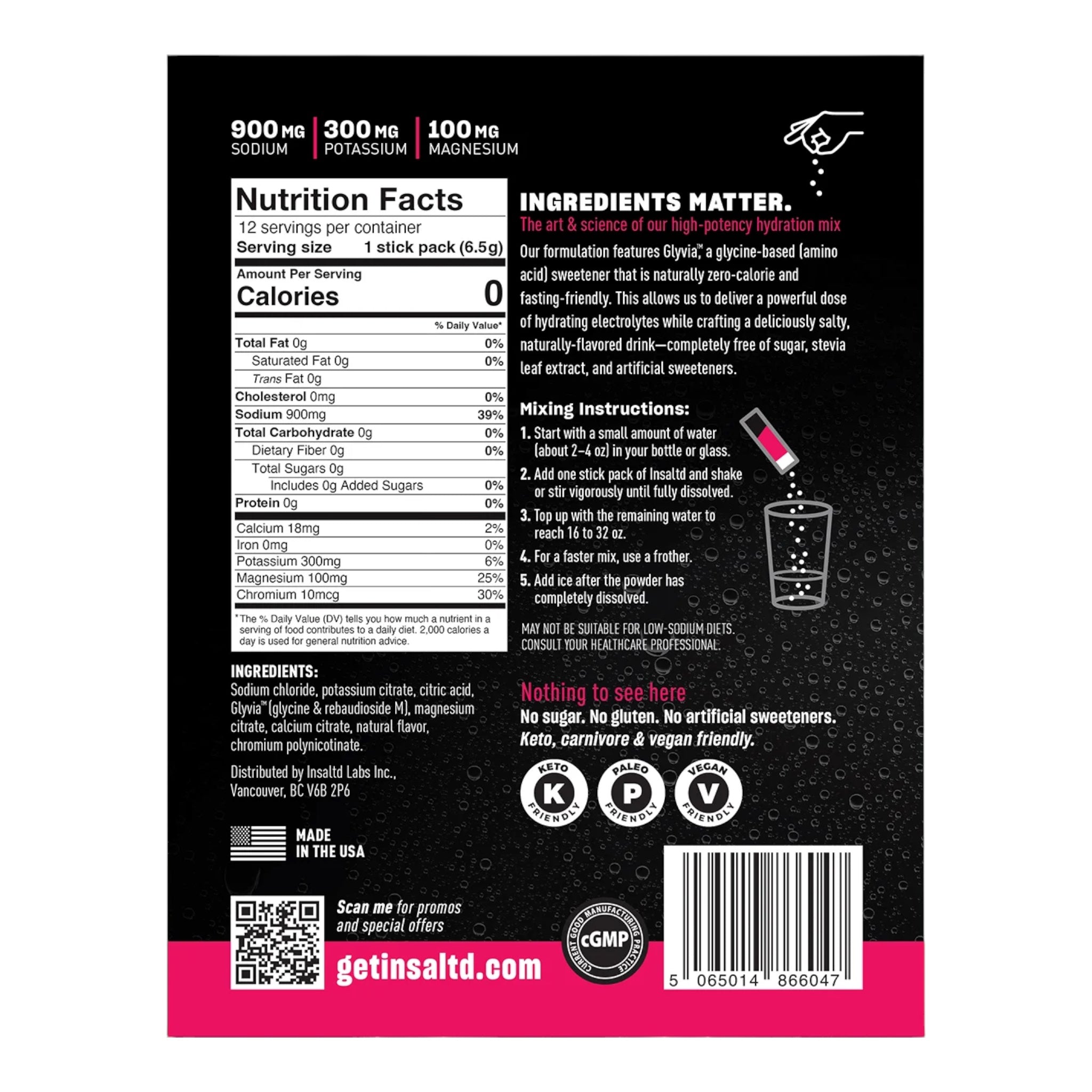 Insaltd 12 Stick Mix Pack