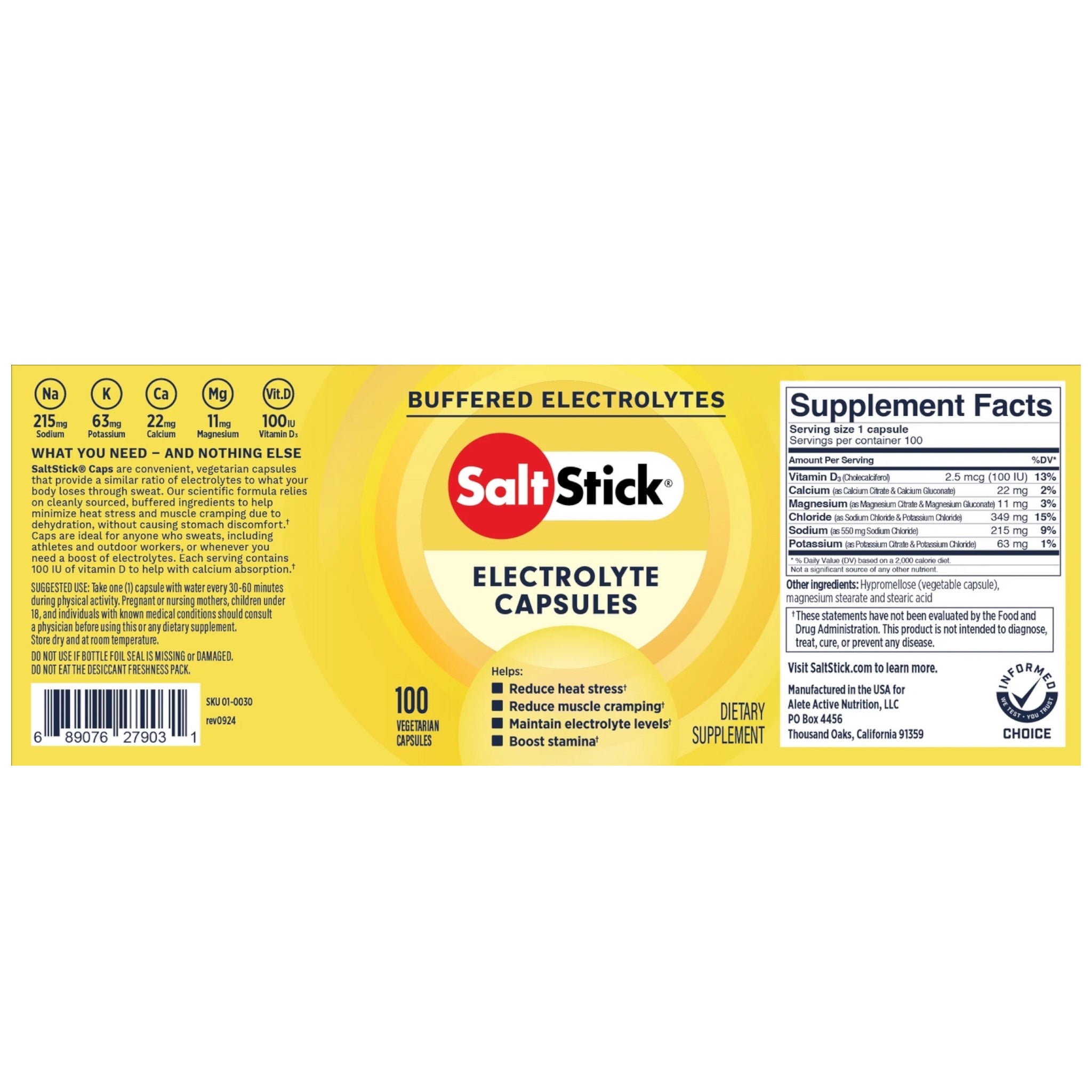 Saltstick Electrolyte Caps