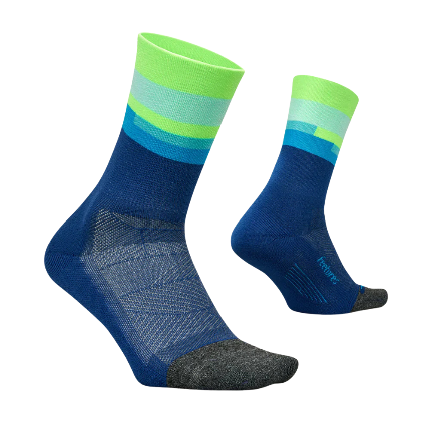Feetures Elite Light Cushion Mini-Crew Socks