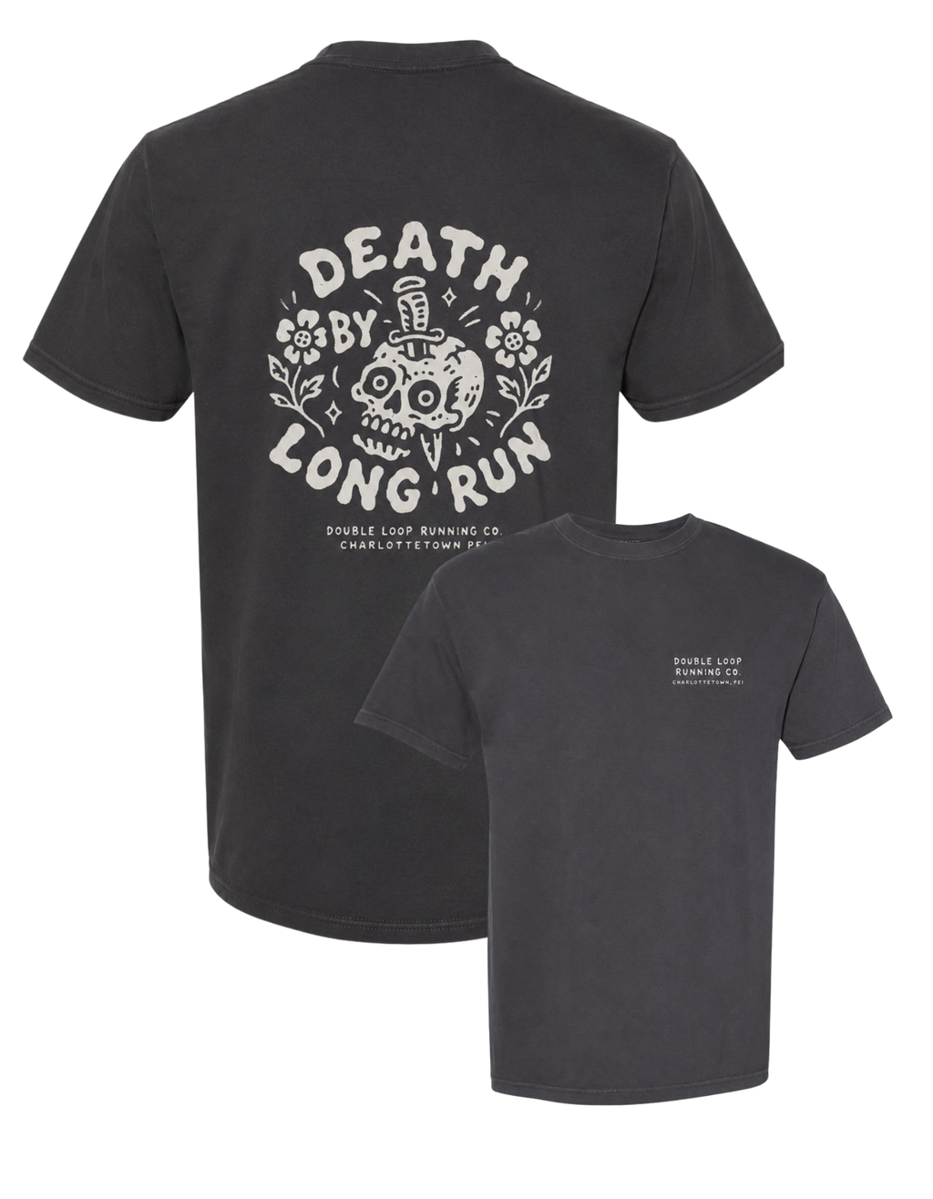 Double Loop Running Co. T-shirt - Death by Long Run