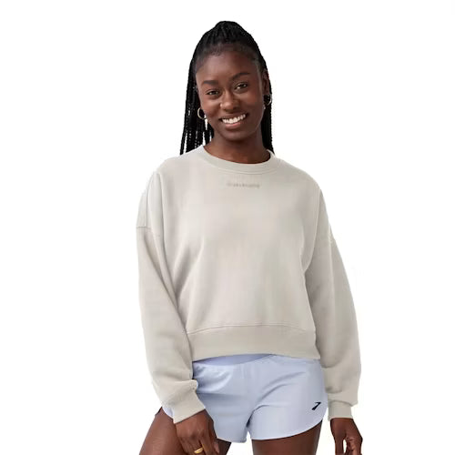 Brooks Movement Cropped Sweatshirt - Women's