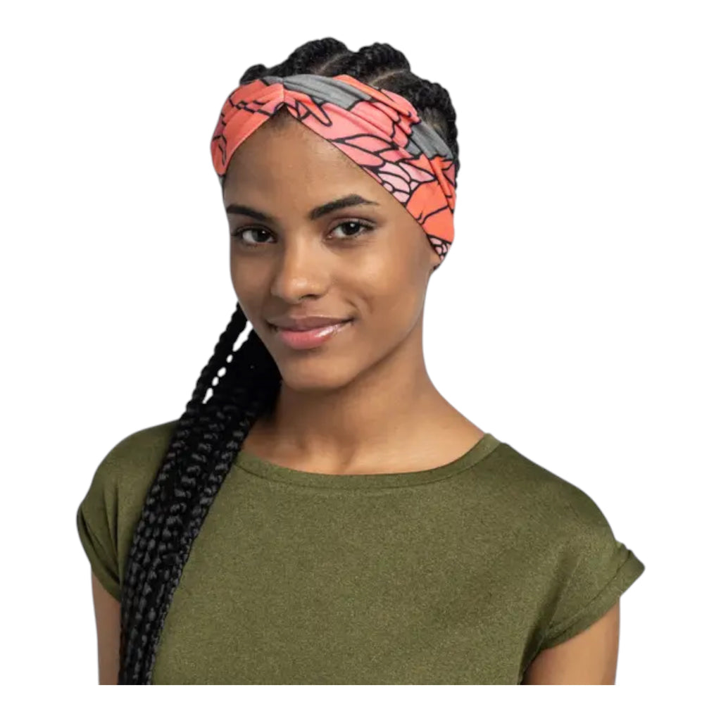 Buff CoolNet UV® Ellipse Headband - Aramay Poppy