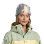 Buff Polar Prints Fleece Beanie