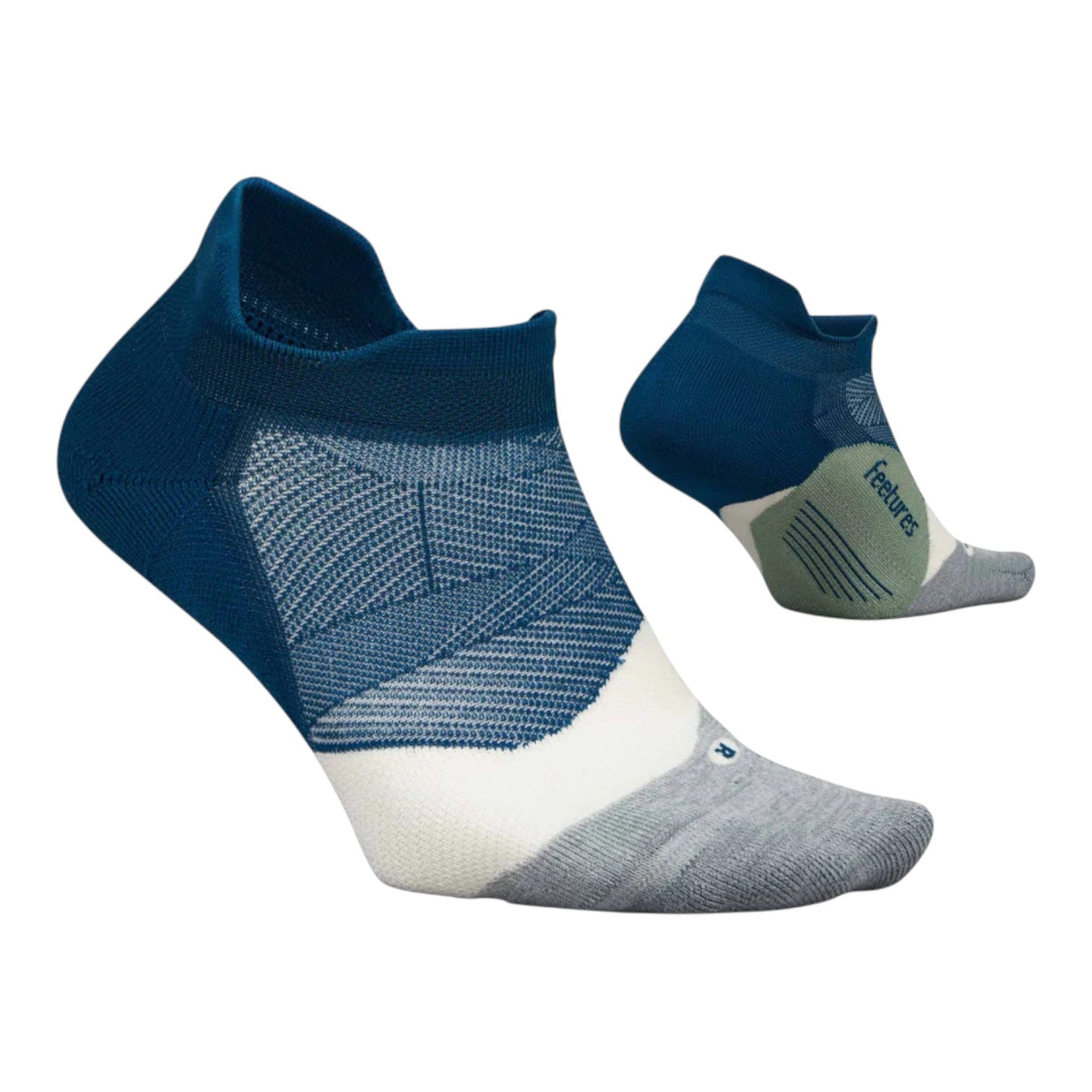 Feetures Elite Light Cushion No Show Tab Socks