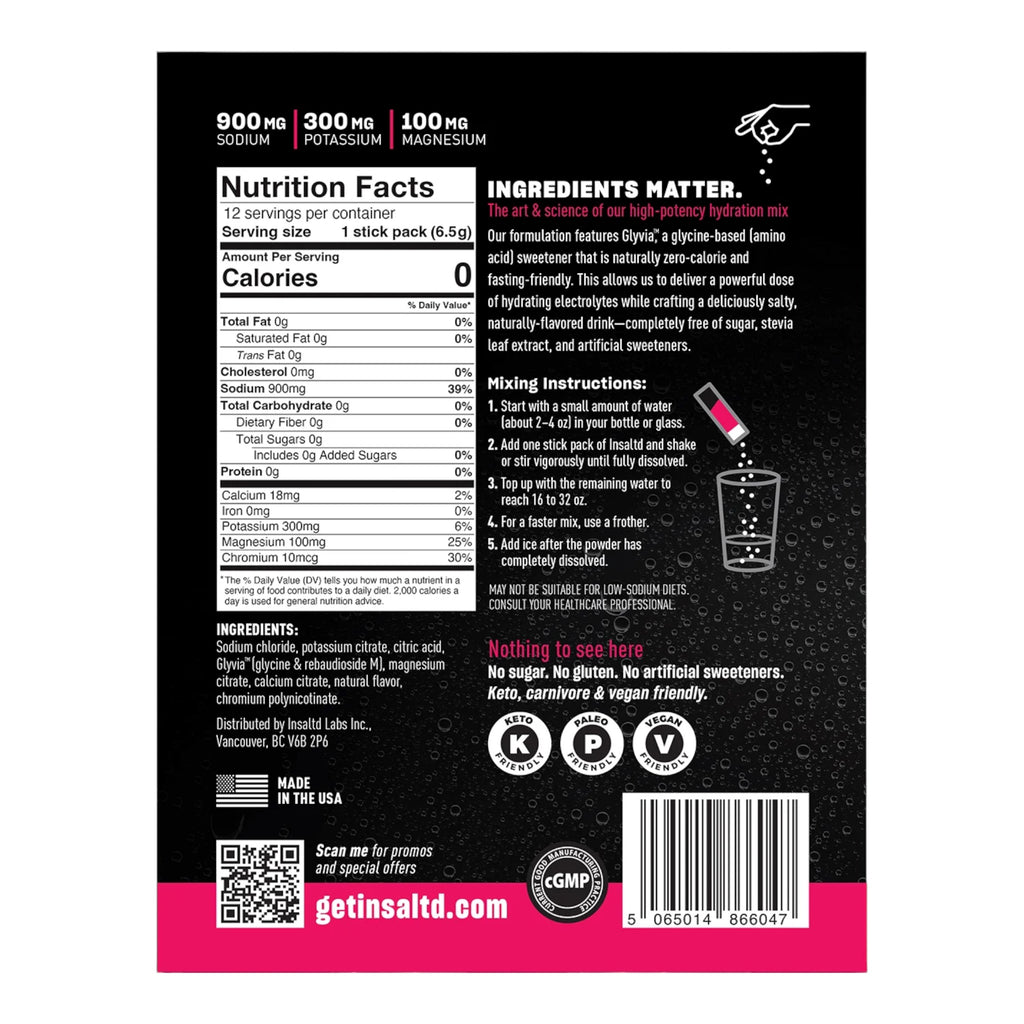 Insaltd 12 Stick Mix Pack