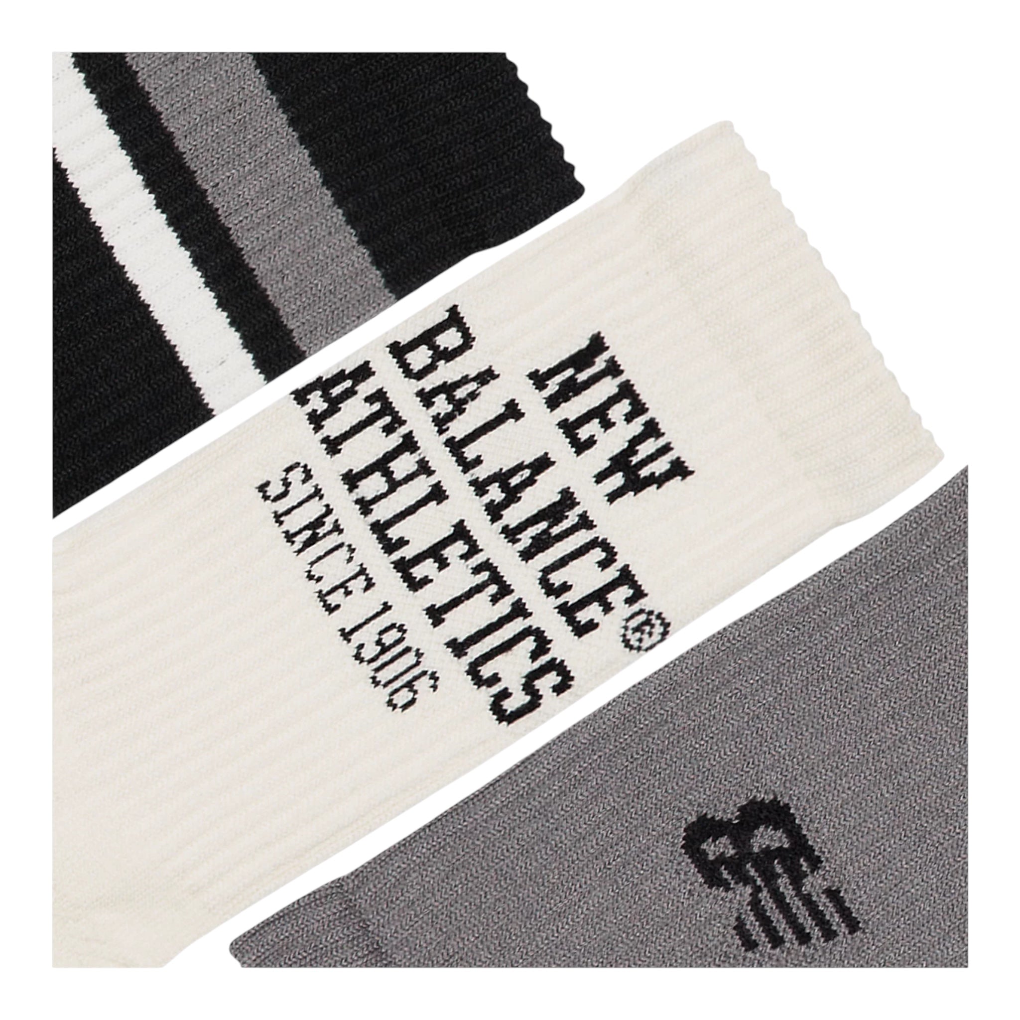 New Balance Active Graphic Crew Socks - 3 Pack