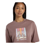 New Balance Athletics Gradient Shoes T-Shirt - Women's