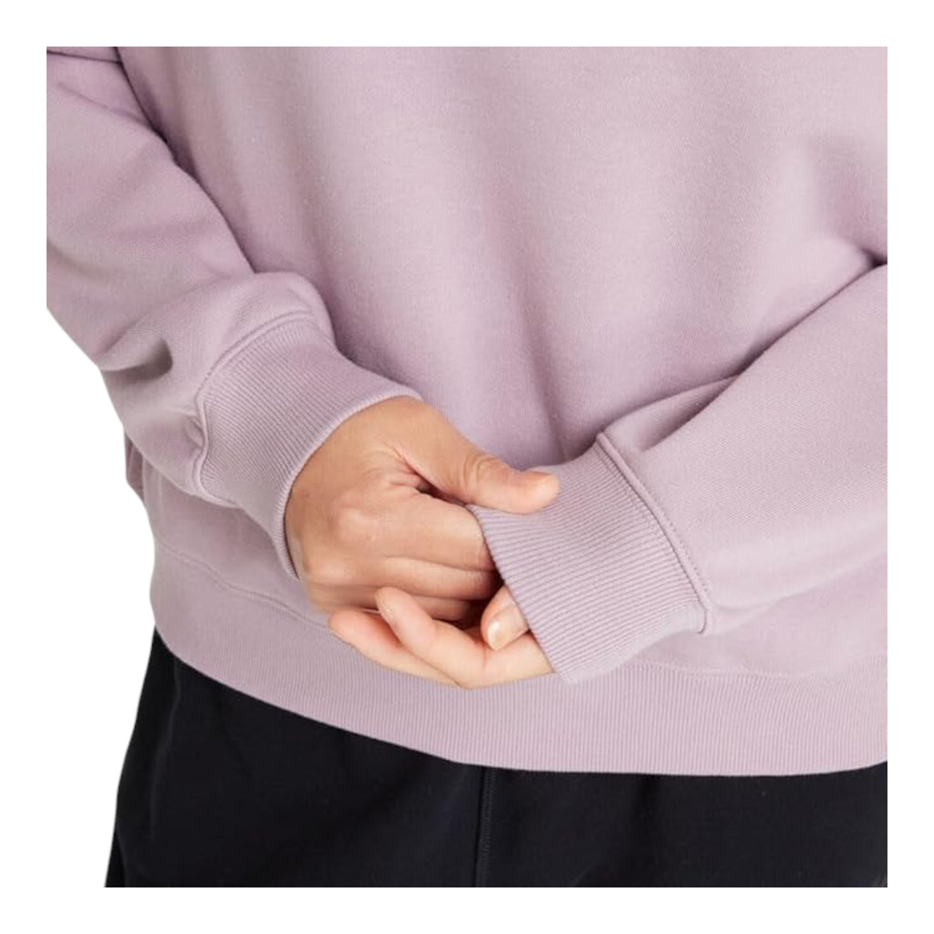 New Balance Sport Essentials French Terry Logo Crew Sweater - Oversized - Women's