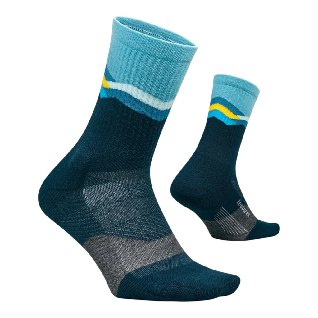 Feetures Elite Trail Max Cushion Mini-Crew Socks