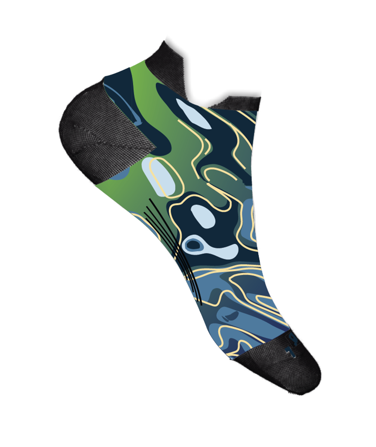 Feetures Elite Light Cushion No Show Tab Socks